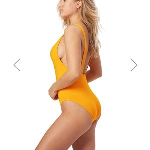 ANDIE Montauk Swimsuit (Tumeric)